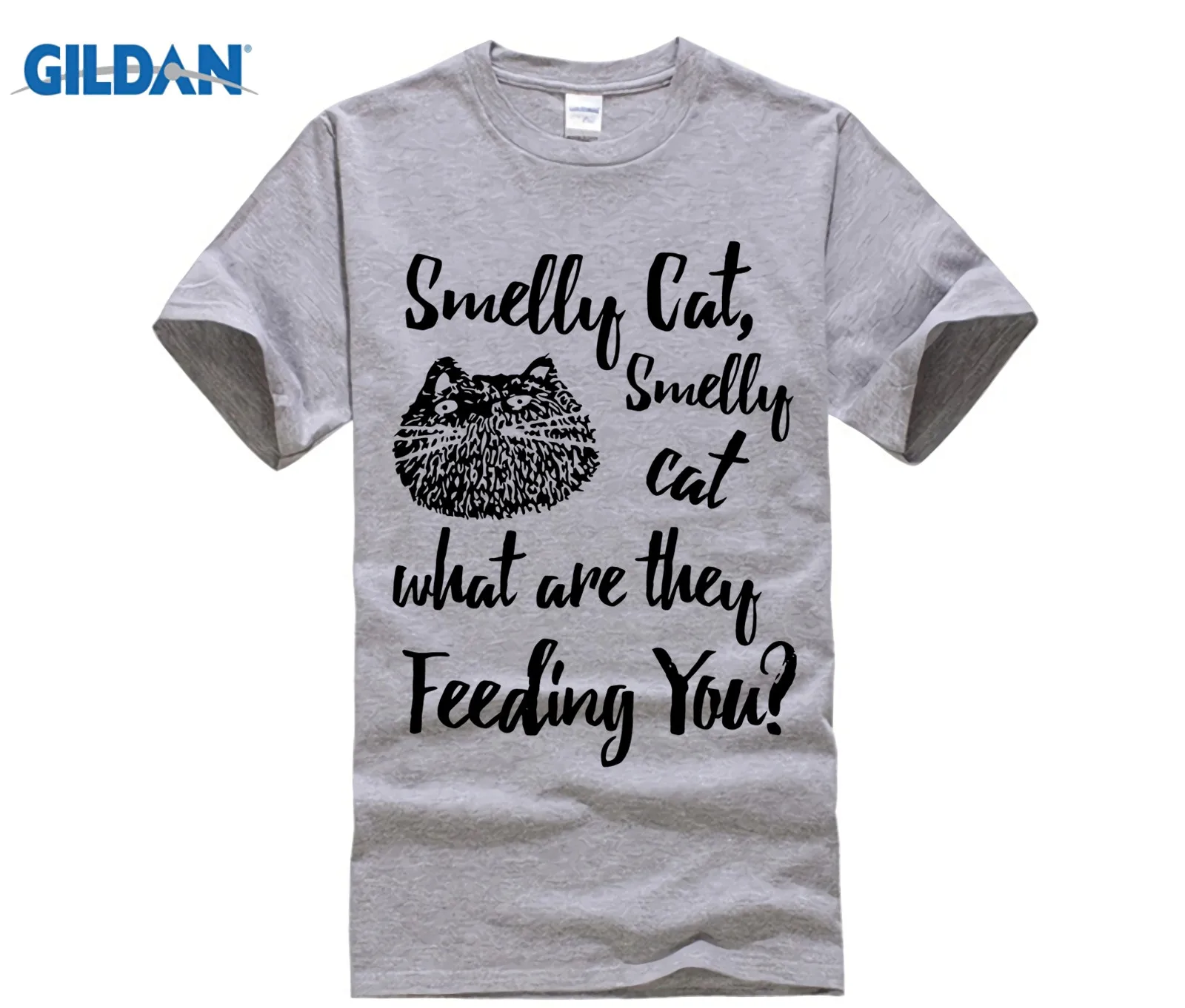 GILDAN Smelly Cat T Shirt Friends TV Show Shirt with Sayings T shirt F
