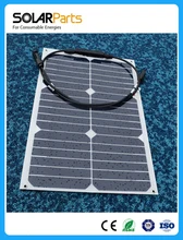 2pcs 18W Flexible high efficiency solar solar panel for outdoor and USB/car charger