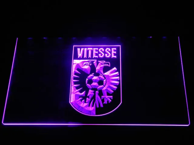 B1006 20 + цвета 5 размеров Vitesse Arnhem Stichting Betaald Voetbal Эредивизи футбол светодиодный