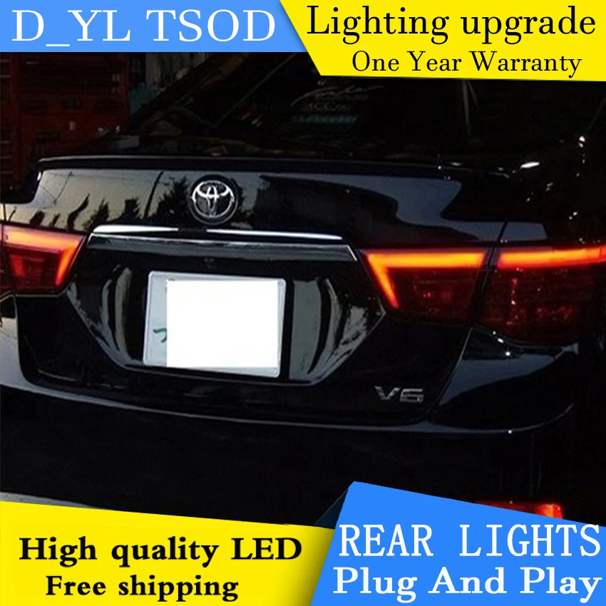 

Car Styling LED Tail Lamp for Toyota Reiz Mark X LED Taillights 2012 Rear Light DRL+Turn Signal+Brake+Reverse auto Accessories l
