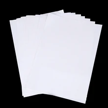 10 листов A4 железа на струйной печати теплопередачи бумаги для рукоделия футболка Новинка