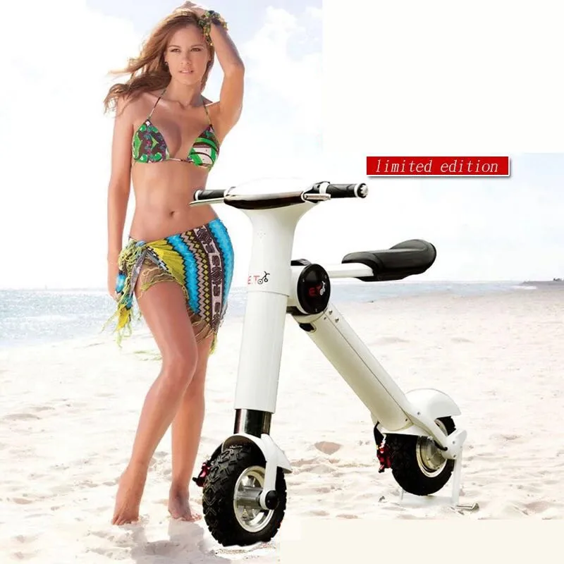 Flash Deal New ET Folding electric bicycle two-wheel balance intelligent electric car foldable motorcycle scooter 0 Flash Deal New ET Folding electric bicycle two-wheel balance intelligent electric car foldable motorcycle scooter 0