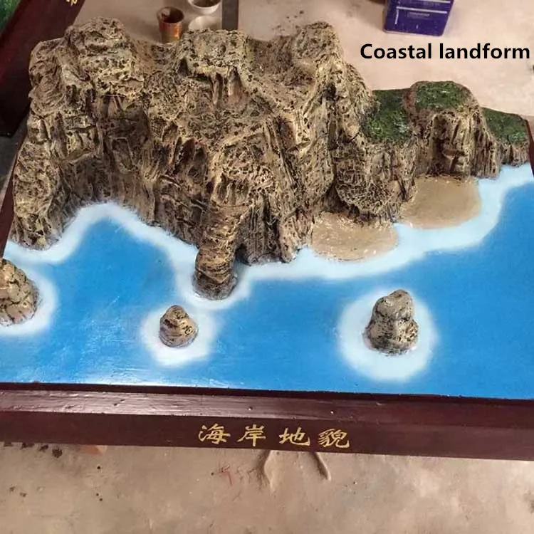 

Geomorphological model Topography and topography Secondary school teaching Geography Coast Landform Model Geomorphology