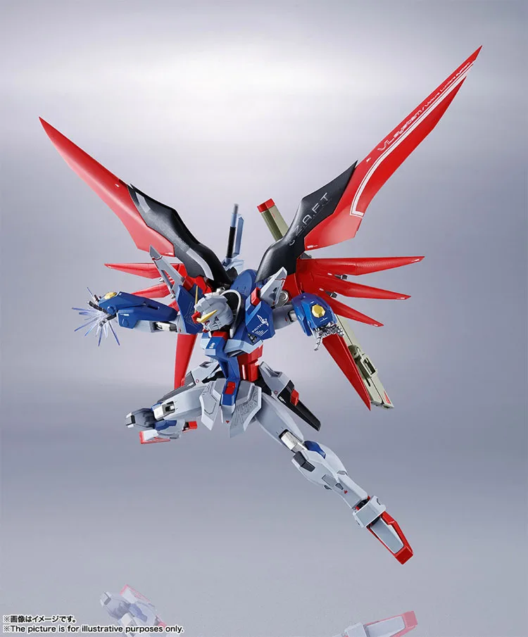 Оригинальные BANDAI духов металла робот-спирит фигурку-Destiny Gundam от "костюм мобильного воина гундама SEED Destiny"