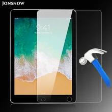 Tempered Glass for iPad 2017 9.7 inch / iPad 2018 9.7 inch Prevent Scratch Tablet Screen Protector HD Screen Protector JONSNOW