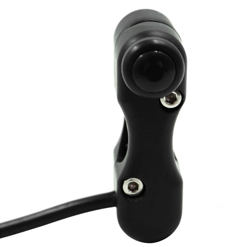 12V DC Aluminum Motorcycle  Handlebar Controller Switches 7/8'' 22mm Headlight Horn Start Switch 3-Buttons Black 