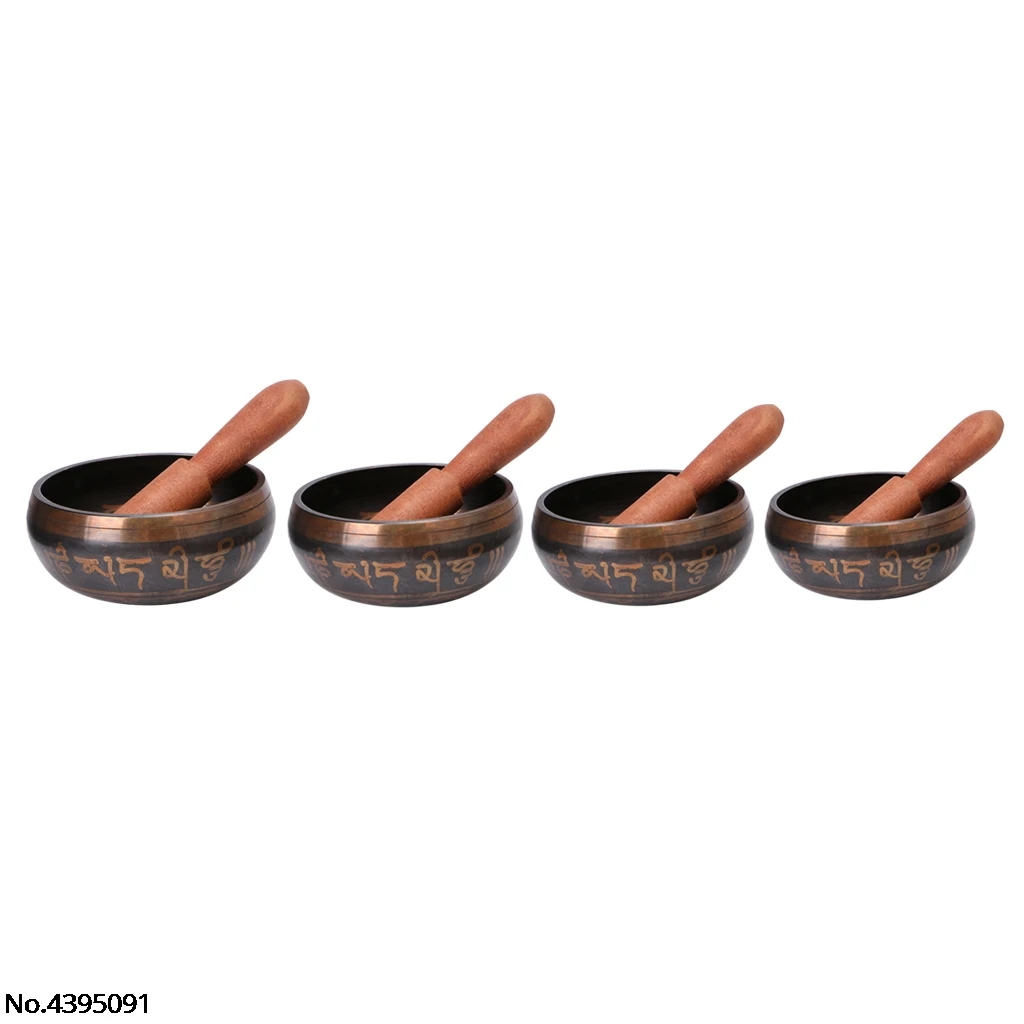 

Buddhism Tibetan Singing Bowl Hand Hammered Yoga Copper Chakra Meditation Gift