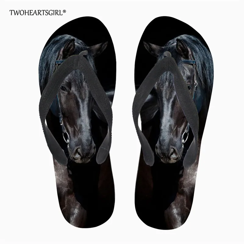 Шлепанцы twoheart sgirl мужские для дома и улицы пляжные сандалии с лошадью шлепанцы