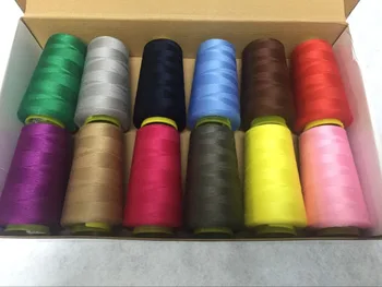 

Simthread High Quality 40s/2 Sewing Embroidery Thread For Home Machine Edge Lock Under Bobbin Thread