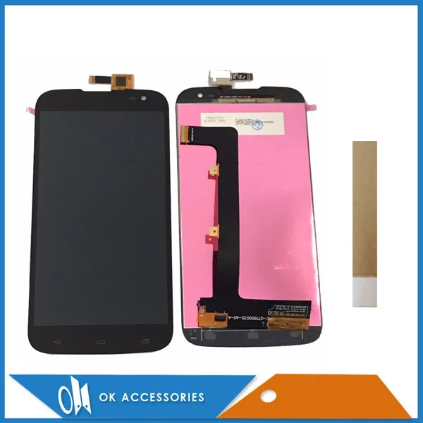 

For Gigabyte GSmart Saga S3 LCD Display +Touch Screen Assembly High Quality Black Color With Tape
