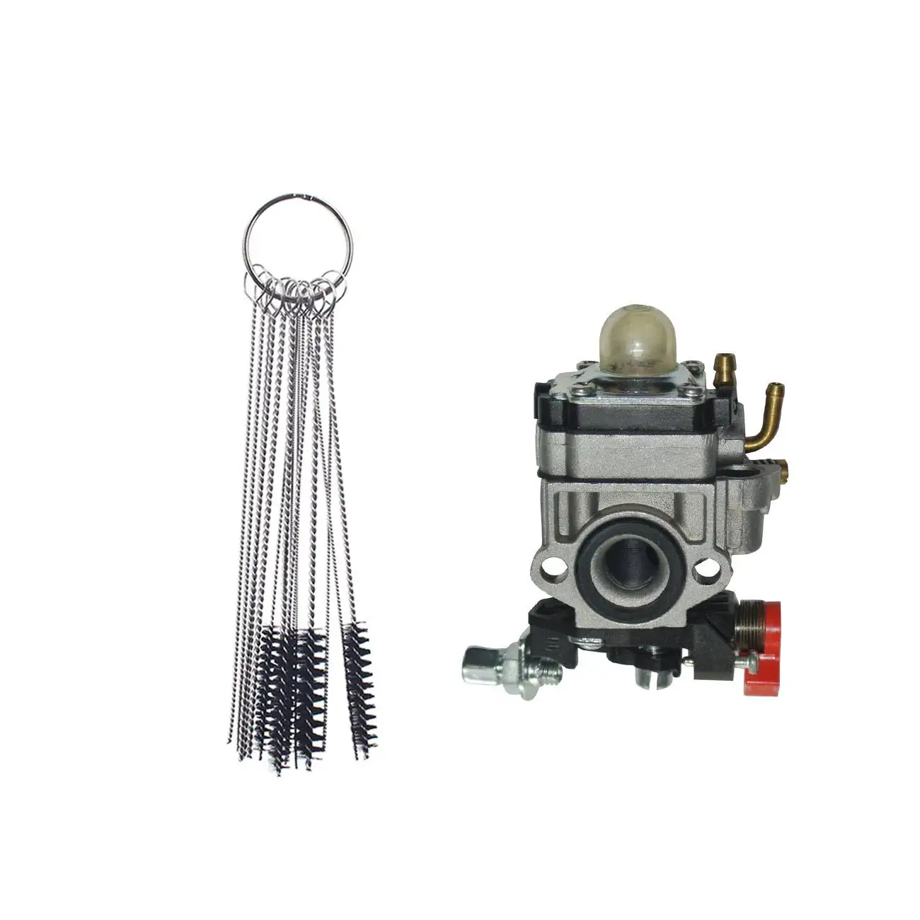 Carburetor Carby cleaning brush Fit 24cc 25cc 26cc Brushcutter