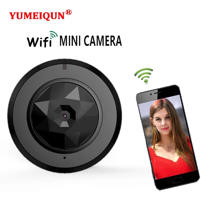 Микро камера C6 с поддержкой Wi Fi 1080p(Full HD) и высокой четкости (15*10*5) невидимая
