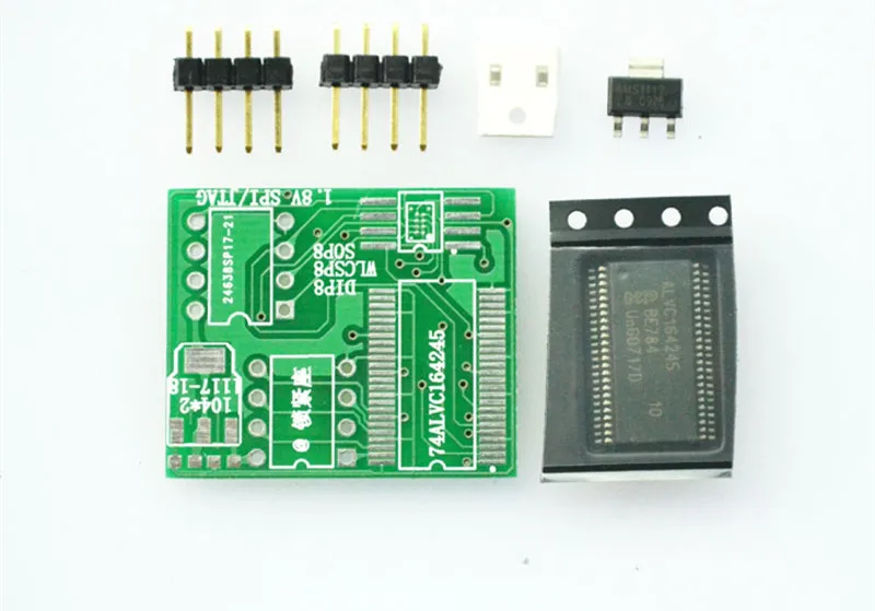 

RT809F Accessories 1.8V SPI Flash Adapter Board SOP8 DIP8 WLCSP8 25Q64FW Reader Board for EC bios KB9012