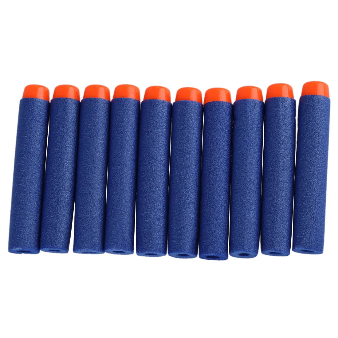 

100pcs Hollow Hole Head Foam Soft Bullets Toy Gun Darts for Nerf Refill Darts 7.2cm Universal Blasters for N-strike Elite Series
