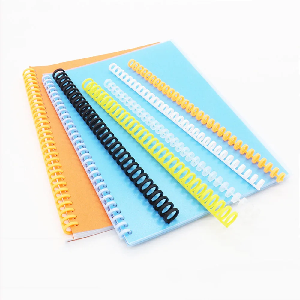 

30 Holes Plastic Loose Leaf Binder Circles Hinged Rings Album Scrapbook Diary Clips Ntebook Ring Binder Desk Calendar Circle