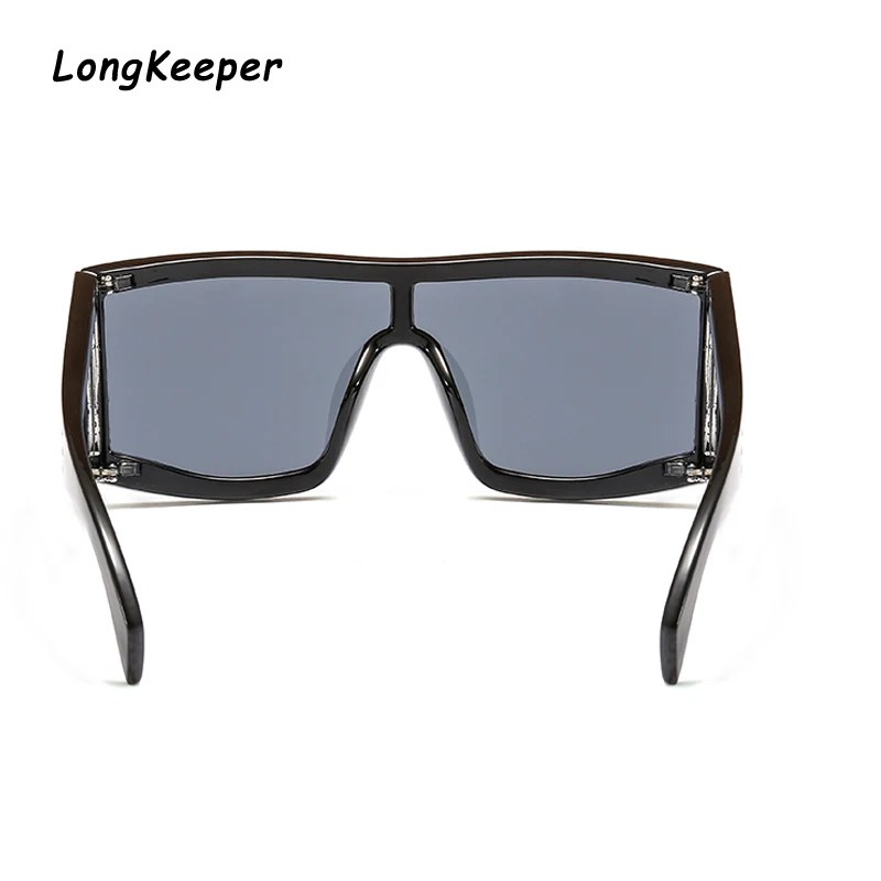 Мужские Солнцезащитные очки от LongKeeper брендовые дизайнерские в стиле стимпанк с