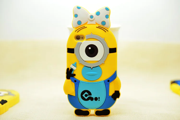 coque iphone 5 siliconne les minion