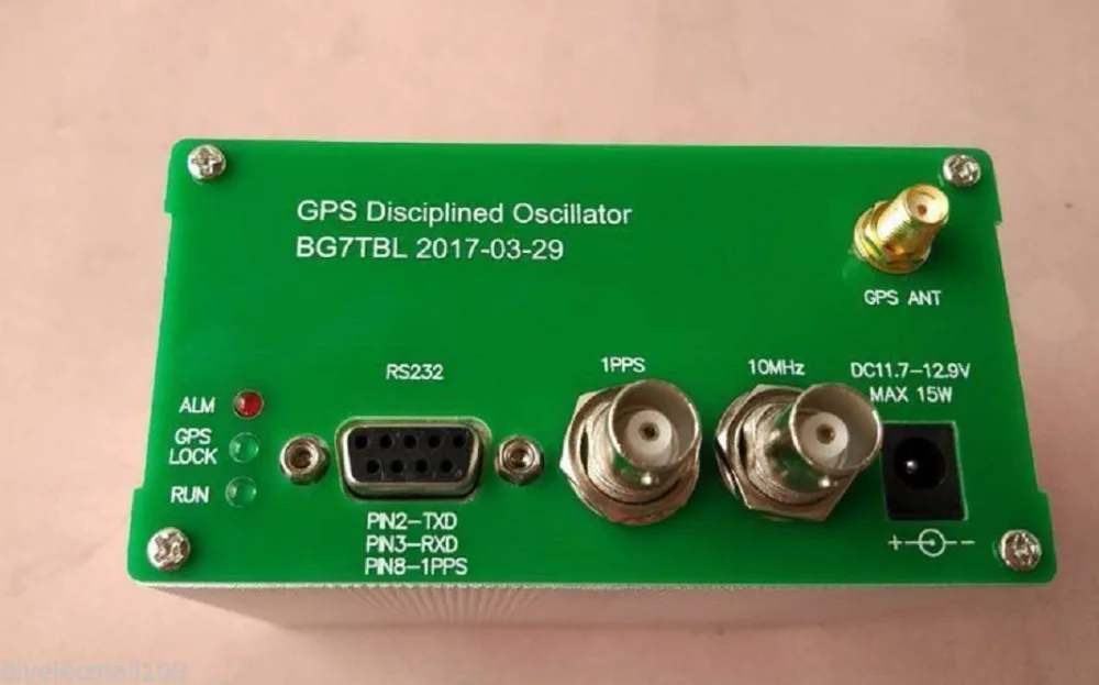 2017 10mhz Output Sine Wave Gps Disciplined Clock Gpsdo + Antenna