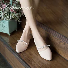 Женские туфли-лодочки мило связаны веревка скольжения на сексуальные заостренные обувь на плоской подошве женские скраб мелкой Мокасины женские лоферы черный