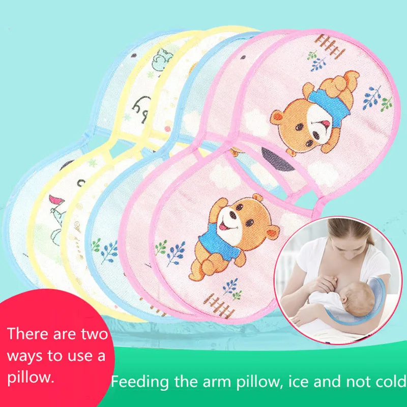 

1piece Baby Breastfeeding Arm Mat Nursing Sleep Cool pillow Newborn Sleeping Ice Pillow Mat Pad Infant Hot Summer Protection