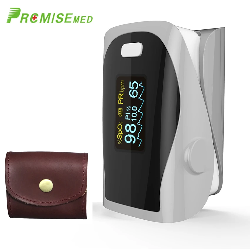 

Household Health Monitors Finger Pulse Oximeter ABS Silicone Sensor Equipment Pulsioximetro OLED SPO2 Heart Rate Monitor-NEW