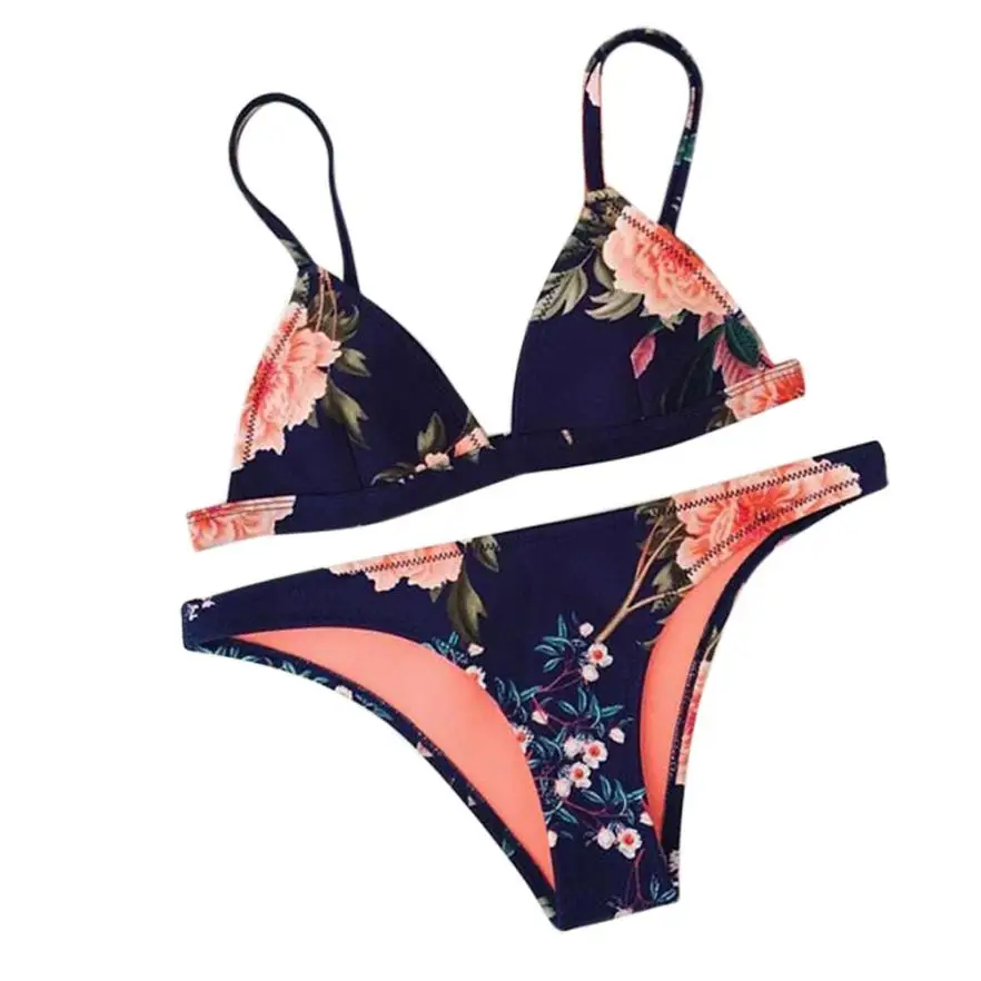 

feitong Sexy Women Push-up Padded Bra Set wear suit maillot de bain femme #A30