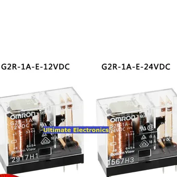 

2pcs G2R-1A-E-12VDC G2R-1A-E-24VDC DC12V DC24V relay
