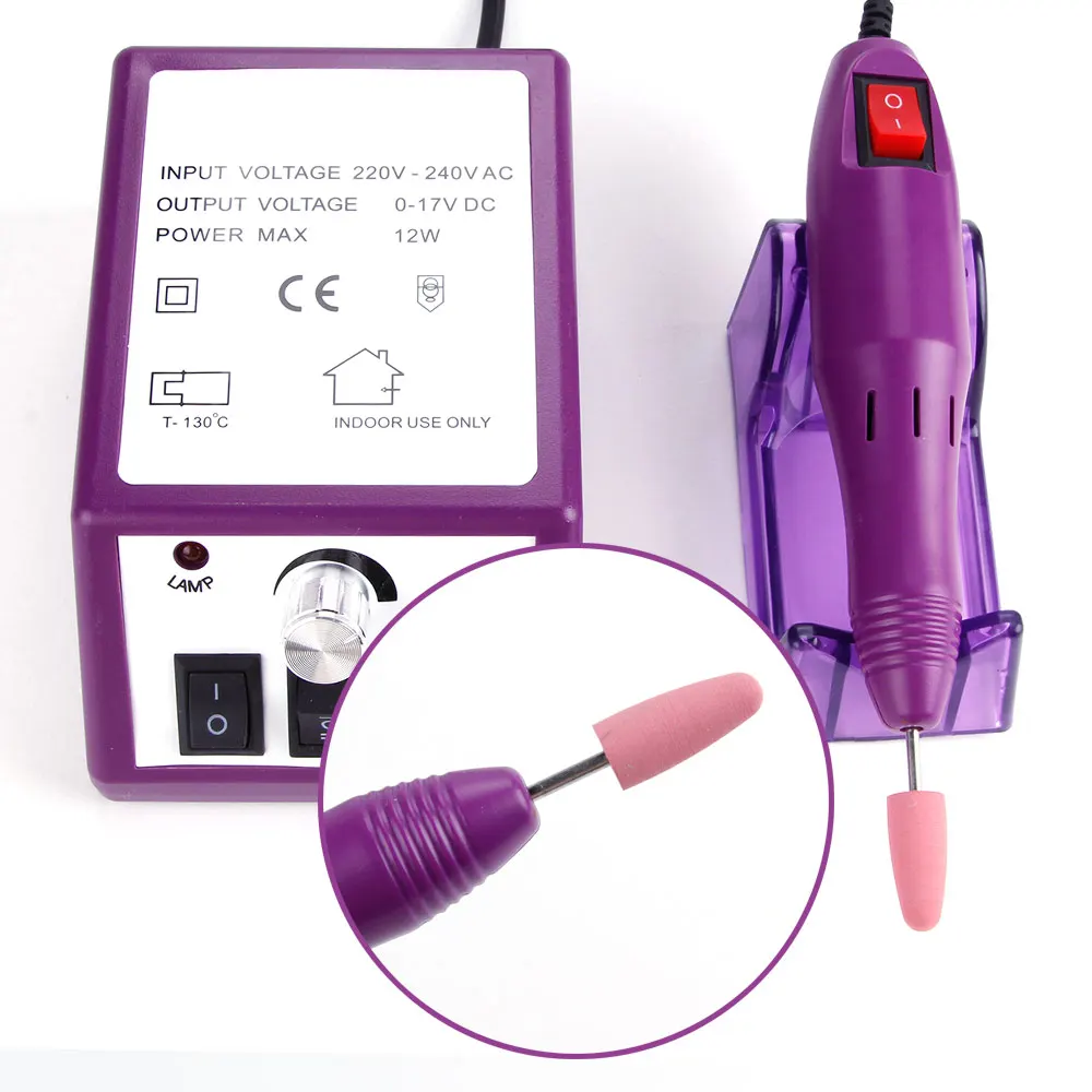 Silicone Ceramic Nails Drill Bit Polisher Rubber Remover Electric Manicure Machine Tools