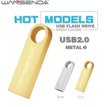 WANSENDA Fashion Design Mini key USB Flash Drive 128GB high speed pen drive 8GB 16G 32G