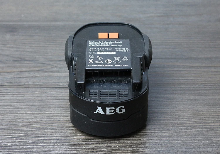 AEG RIDGID Ricci оригинальный Электроинструмент 14 4 В перезаряжаемая литиевая батарея 1