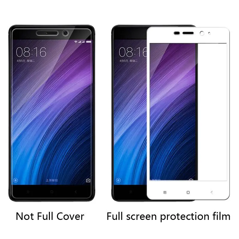 MWIHPHMS xiaomi redmi 4 стекло полное покрытие защита экрана для pro закаленное