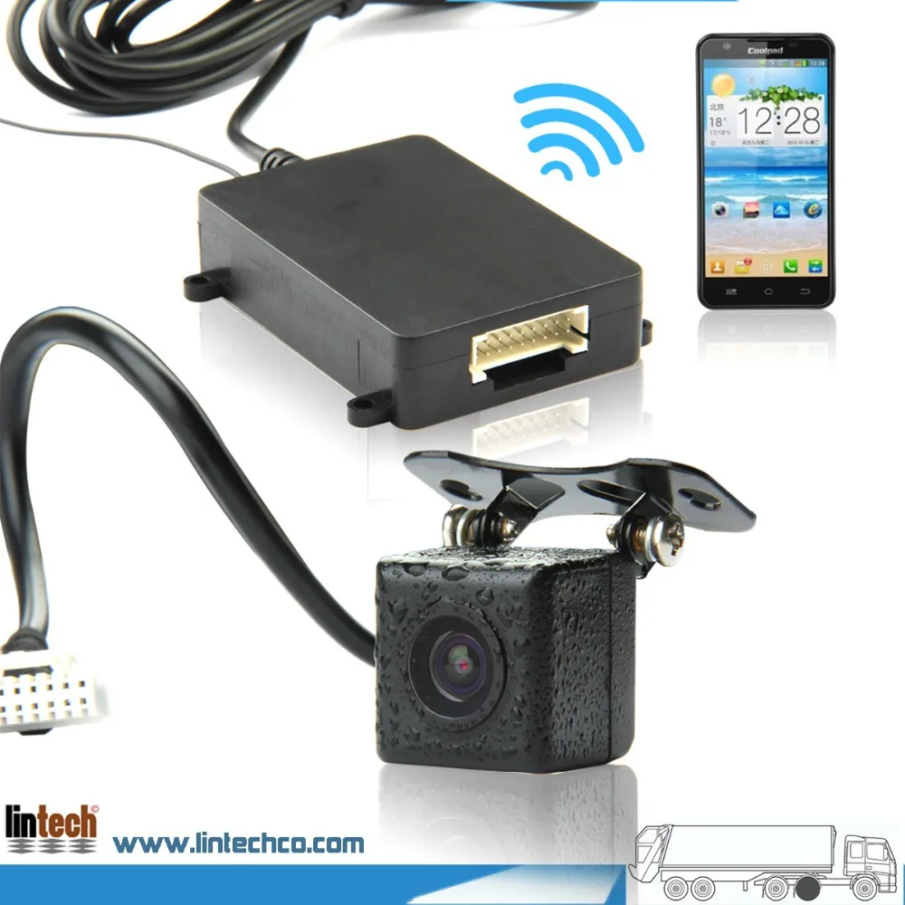 For IOS Android latest waterproof digital signal wireless wifi backup car camera