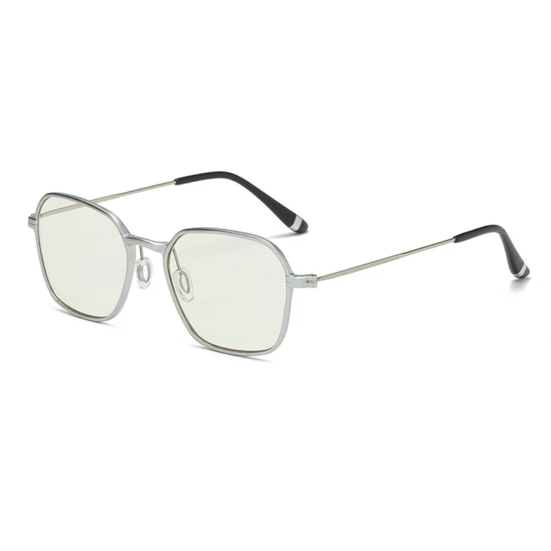 Алюминиевые винтажные Ретро очки с полной оправой для мужчин и женщин с защитой от синего излучения, оптические очки с прозрачными линзами, компьютерные очки