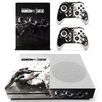 

Rainbow Six:Siege Vinyl Skin Sticker for the Xbox One S Console With Two Wireless Controller Decals