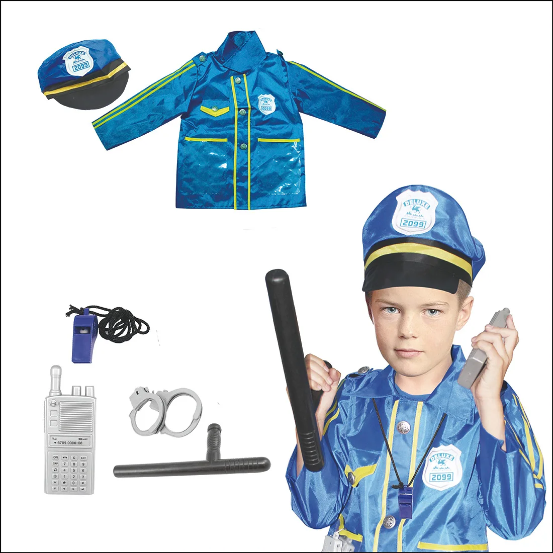 

Children Pretend Play Occupations Toys Role Play Fancy Dress Costume Set for Boys Playing Interest Development Kits 4 Types