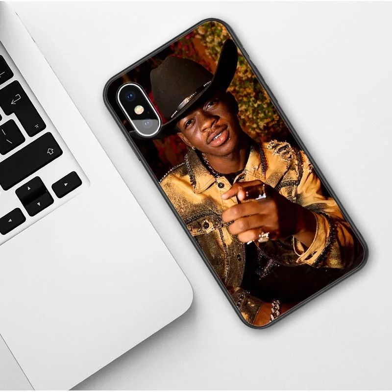 Чехол Lil Nas X для телефона iPhone XS MAX XR силиконовый чехол с рисунком в стиле Старый