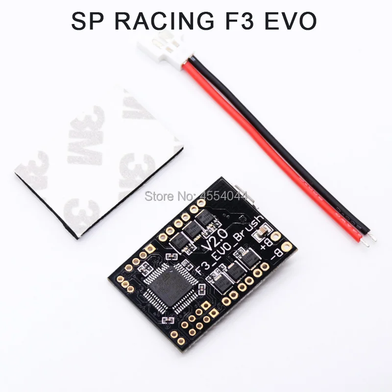 

SP RACING F3 EVO V2.0 Brush Flight Control Board For Tiny 90mm 120mm 125mm FPV Micro Quadcopters Better than Scisky 32bits