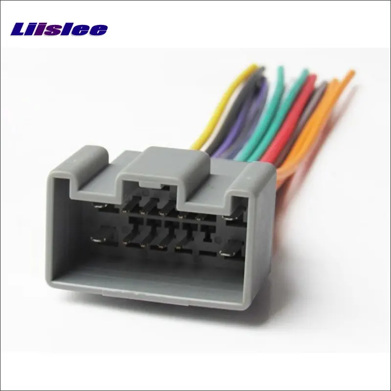 

Liislee Plugs Into Factory Harness For Chevrolet New Sail For Buick Sail - Radio Power Wire Adapter Stereo Cable Male DIN To ISO