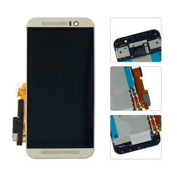 

For HTC ONE M9 1920x1080 LCD Display Touch Screen Digitizer Assembly Replacement With Frame