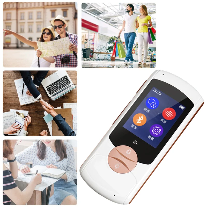 

Voice translator support 41languages touch screen wifi global real time translator dictionary russian translation Multi-language