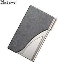 Держателей карт коробка Новое поступление года модные Для мужчин Бизнес держатель кредитной карты Для женщин случае банковская карта карточка коробка для подарка apr20