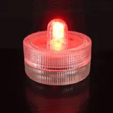 100 шт/партия белый цвет батарея работает погружной светодиодный свет Рождество свет