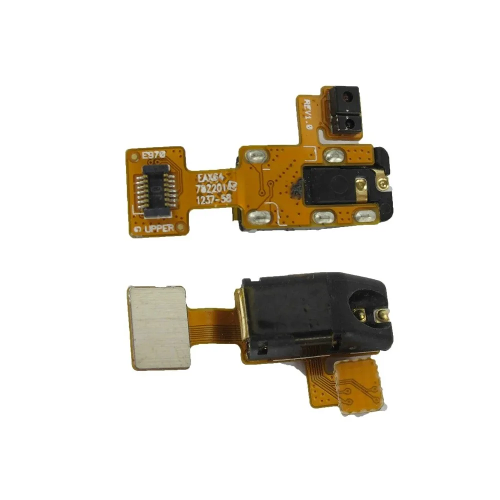 

Headphone Connector Jack Audio Proximity Light Sensor Flex Cable for LG Google Nexus 4 E960 Replacement