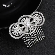 Miallo, новинка, модные стразы, сплав, гребень для волос, свадебные аксессуары для волос, ювелирные изделия, кристалл, заколки для волос, головные уборы для женщин