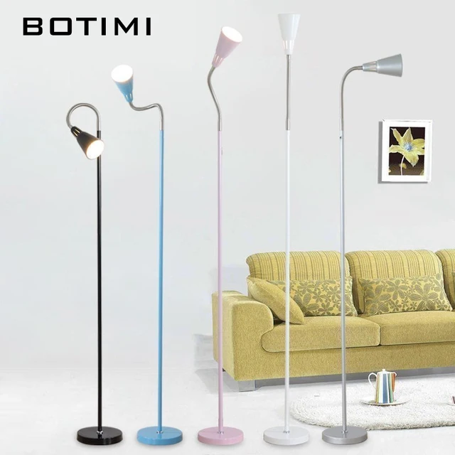 BOTIMI Black White Gray Indoor Floor lamps Modern Standing Lamp For ... BOTIMI Black White Gray Indoor Floor lamps Modern Standing Lamp For ...