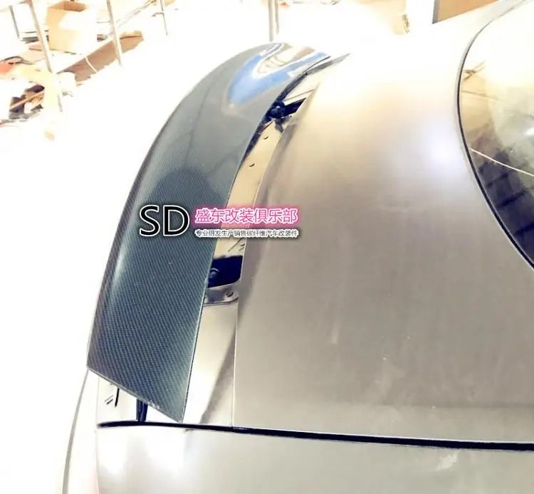Подходит для Mercedes Benz AMG GT задний спойлер заднего крыла из углеродного волокна|rear