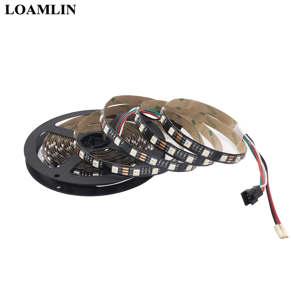  SK6812 5050SMD RGBW (Similair WS2812b) 4 in 1 DC12V Individuel Adressable Bande Led IP30/IP65/IP67  - 33032230164