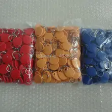 10 шт.) RFID EM4305 125 кГц RFID тег реплицируемые водонепроницаемые RFID карты брелоки брелок для поиска ключей карты контроля доступа для копирования