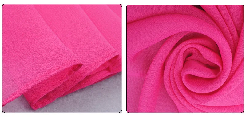 Cachecol Распродажа зима однотонный цвет жоржет шелк шифон Простой женский дизайн длинный snapback полиэстер шарфы повязка cs