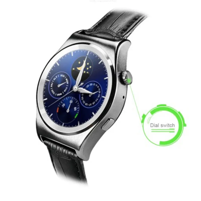 Original ZGPAX Wearable Devices X10 Smart Watch 1.3 HD LCD Screen Heart Rate Monitor Fitness Tracker Anti-Lost Remote Control